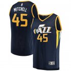Camiseta Donovan Mitchell 45 Utah Jazz Icon Edition Armada Hombre